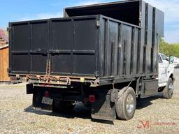 1997 FORD F-SUPER DUTY S/A DUMP TRUCK