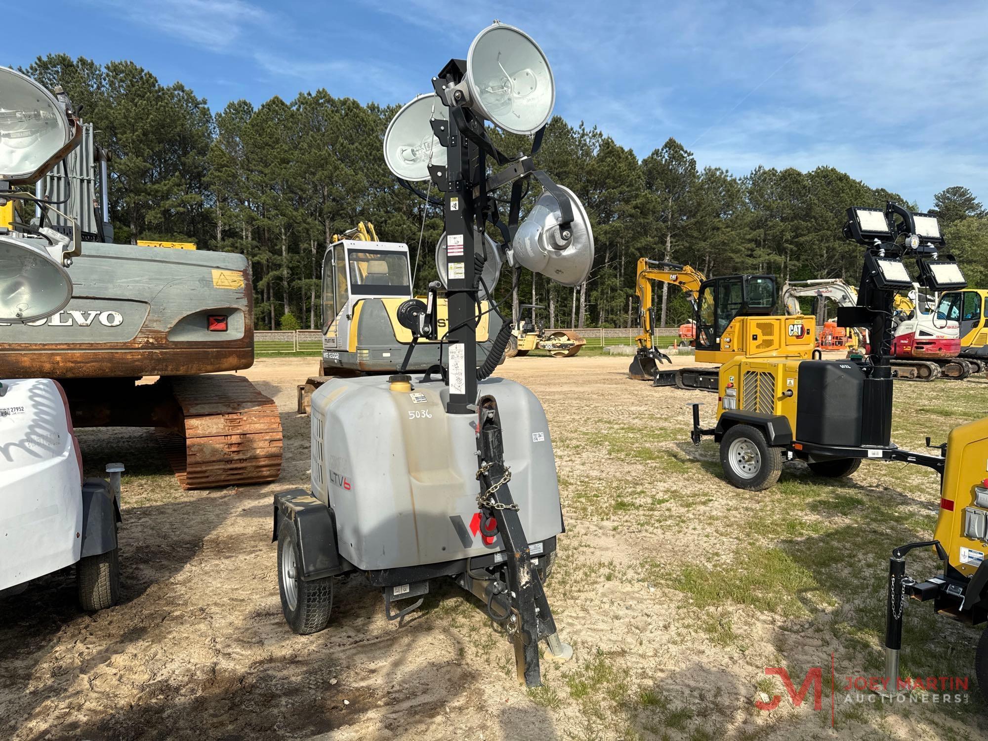 2022 WACKER NUESON LTV6 TOWABLE LIGHT TOWER