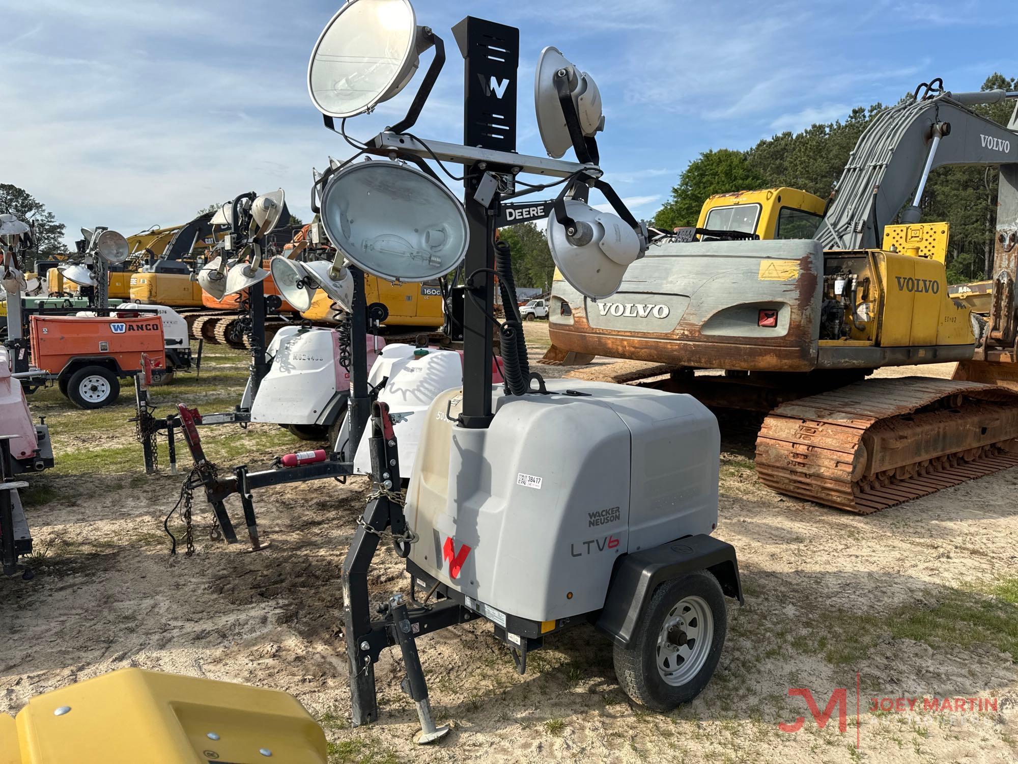 2022 WACKER NUESON LTV6 TOWABLE LIGHT TOWER