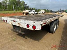 20'X8' FLATBED TRAILER