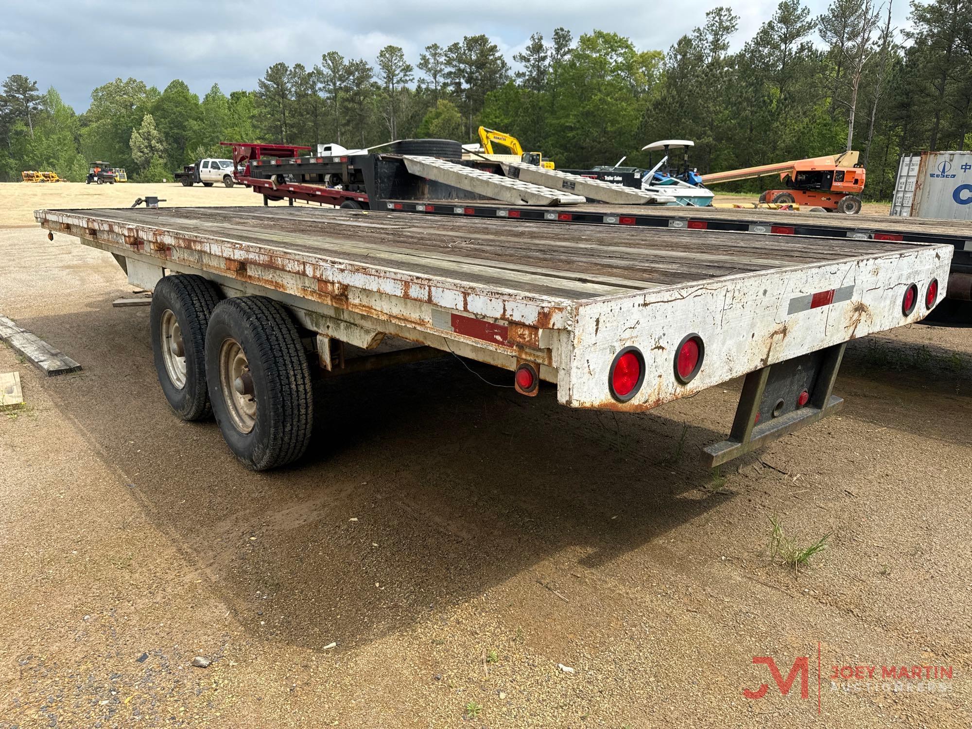 20'X8' FLATBED TRAILER