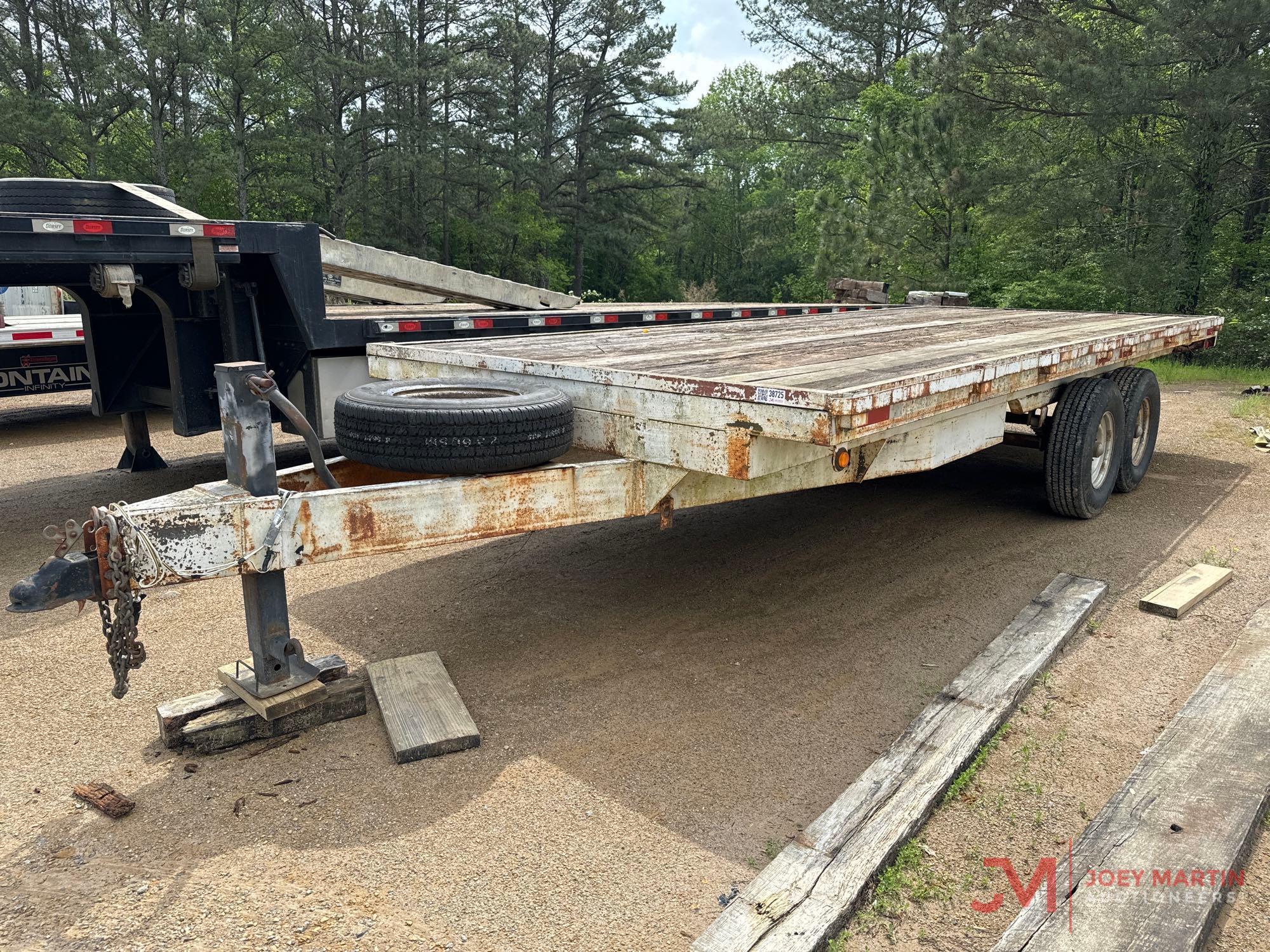 20'X8' FLATBED TRAILER