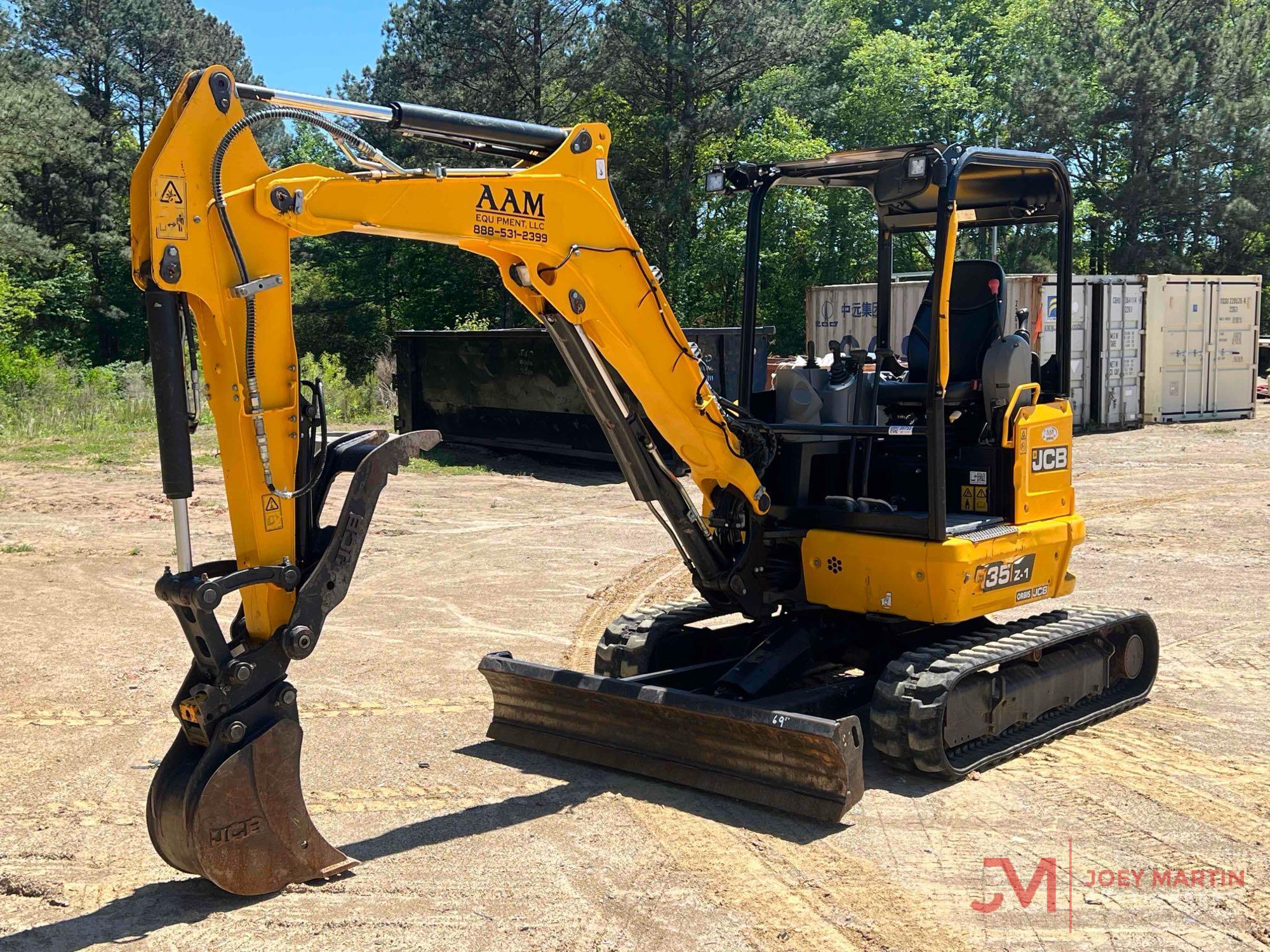 JCB 35Z-1 MINI EXCAVATOR