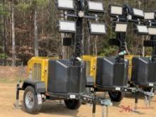 (1) UNUSED ALLMAND GR-SERIES 6 KW LED TOWABLE LIGHT TOWER