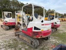 2017 TAKEUCHI TB240 MINI EXCAVATOR