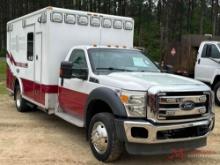 2015 FORD F-450 XLT SUPER DUTY AMBULANCE