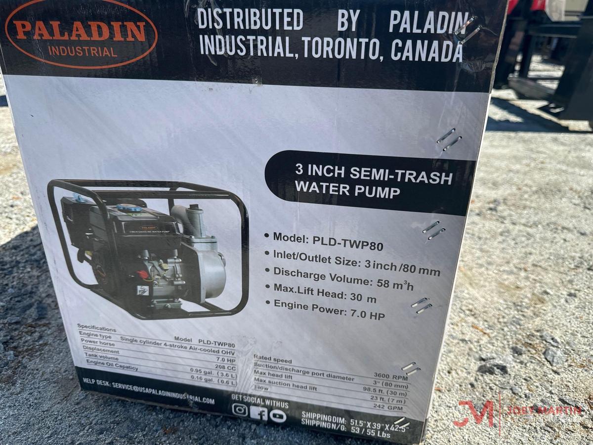 NEW PALADAN 3" SEMI-TRASH WATER PUMP