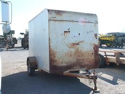 10'X6'  ENCLOSED SINGLE AXLE TRAILER