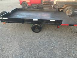 6'X10' SINGLE AXLE TILT TRAILER