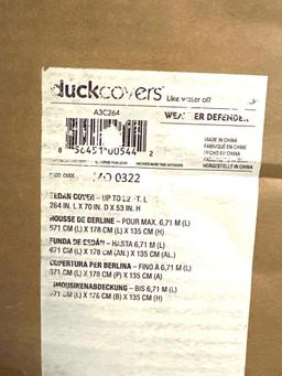 NIB Duck Covers Weather Defender Car Cover - Fits Sedans up to 22 ft.