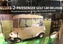 NIB Fairway Deluxe 2-Passenger Golf Car enclosure