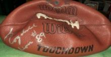 Gail Cogdill Autographed Football