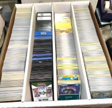 4 Row Card box Full of Unsearched Pokemon Cards