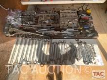 Assorted Wrenches And Sockets