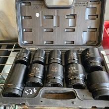 10pc Pittsburg 1" Socket set