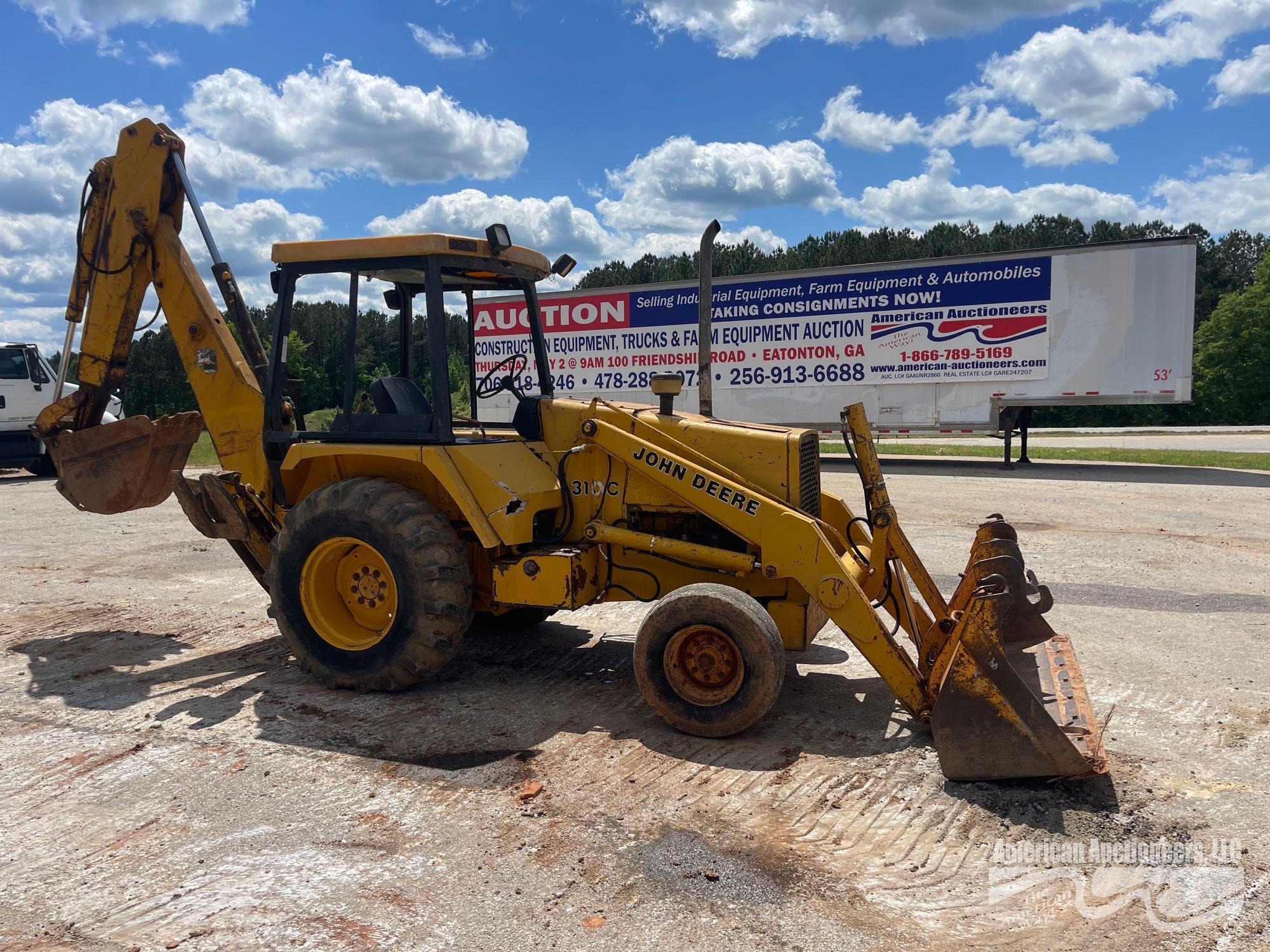 JOHN DEERE 310C BACKHOE