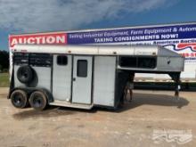 2000 CHAPPARRALL TANDEM AXLE STOCK TRAILER