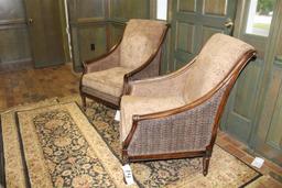Lot of (2) Parlor Chairs