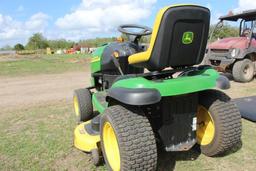 JOHN DEERE L120 RIDING LAWN MOWER