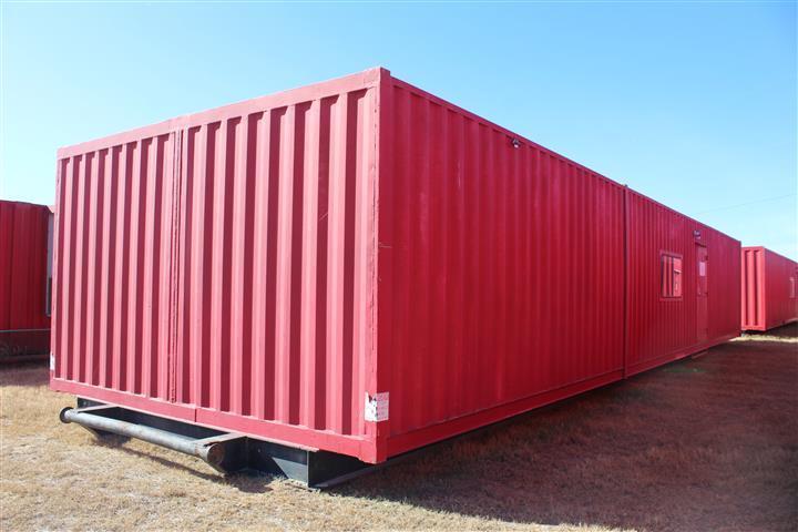 16 FT x 60 FT INTEGRATED 1/8 INCH THICK STEEL EXTERIOR CONTAINER HOME