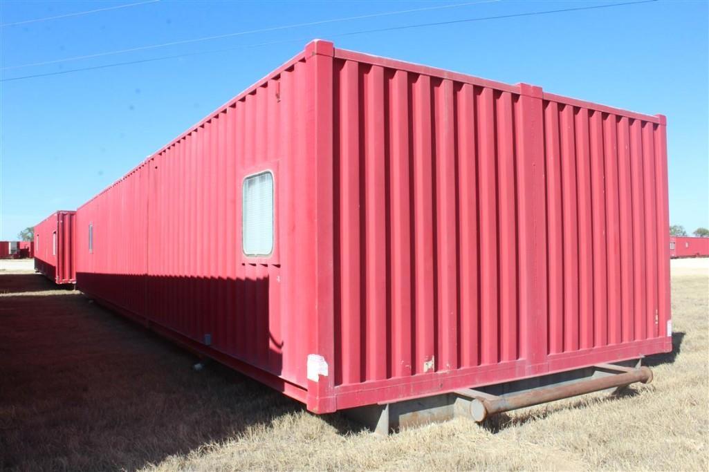 16 FT x 60 FT INTEGRATED 1/8 INCH THICK STEEL EXTERIOR CONTAINER HOME