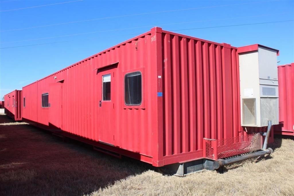 16 FT x 60 FT INTEGRATED 1/8 INCH THICK STEEL EXTERIOR CONTAINER HOME