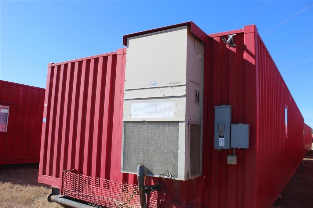 16 FT x 60 FT INTEGRATED 1/8 INCH THICK STEEL EXTERIOR CONTAINER HOME