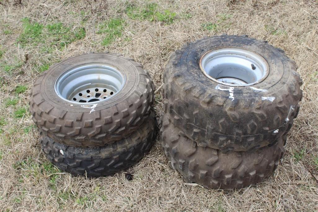 Set of ATV 4 Wheeler Tires