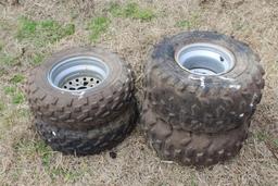Set of ATV 4 Wheeler Tires