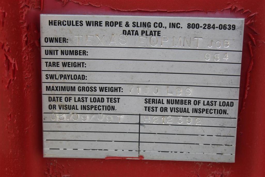 WIRELINE UNIT W/ WIRE SPOOL