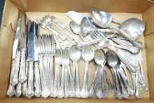 109 Pieces 1895 Patented Sterling Silver Flatware