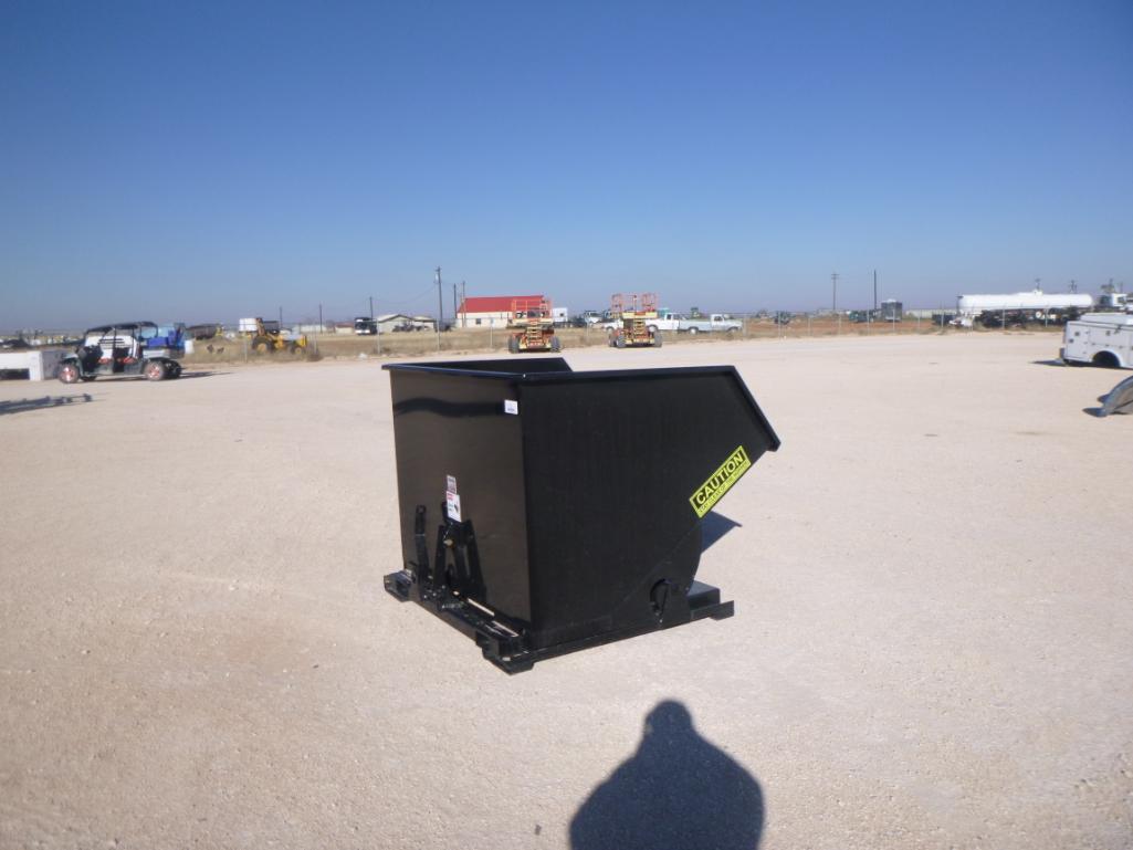 New Unused Self Dumping Forklift Hooper