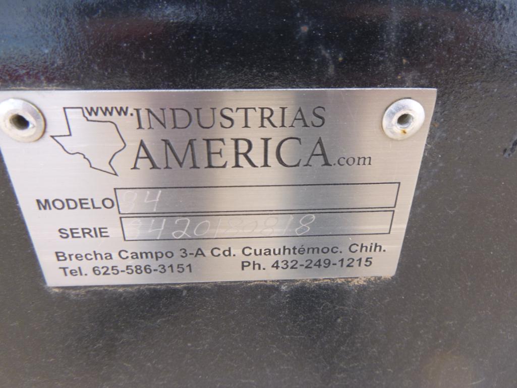 Industrias America 84" Skid Steer Bucket
