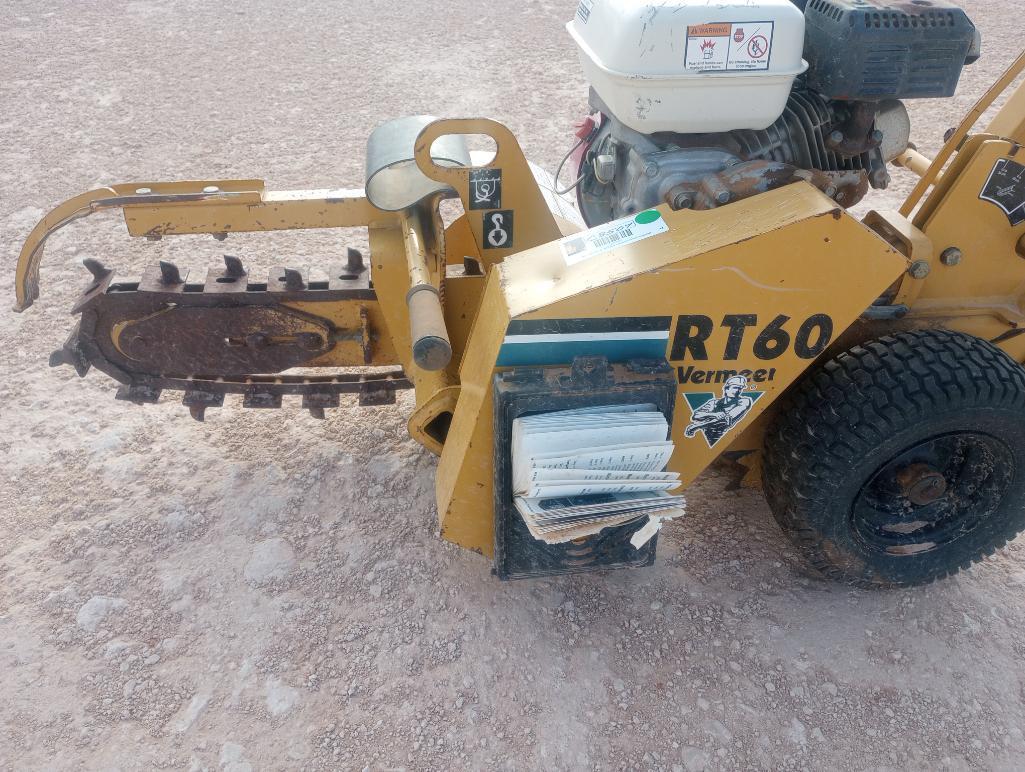 Vermeer RT60 Trencher