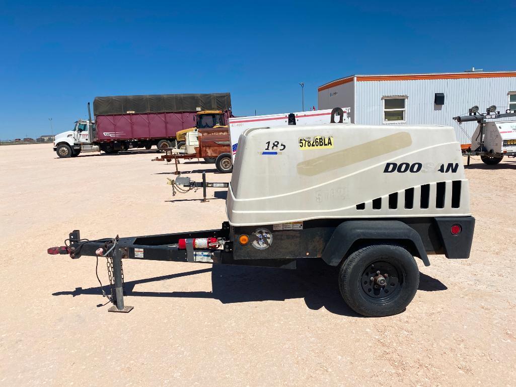 2018 Doosan 185 Portable Air Compressor