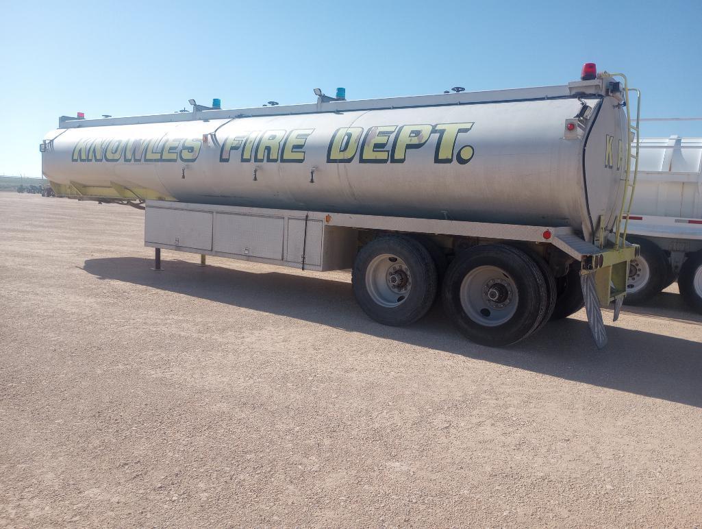 1957 Fruehauf Water Tank Trailer