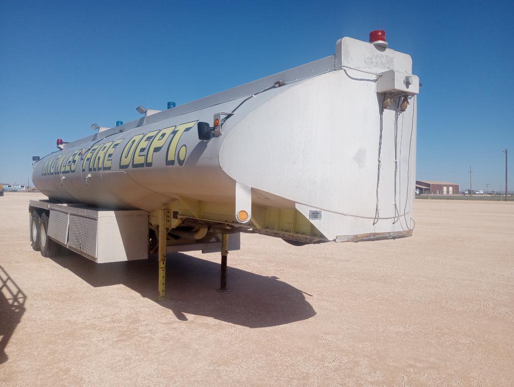 1957 Fruehauf Water Tank Trailer