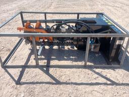 Unused Mower King ECSSCT72 Trencher (Skid Steer Attachment)