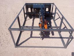 Unused Mower King ECSSCT72 Trencher (Skid Steer Attachment)