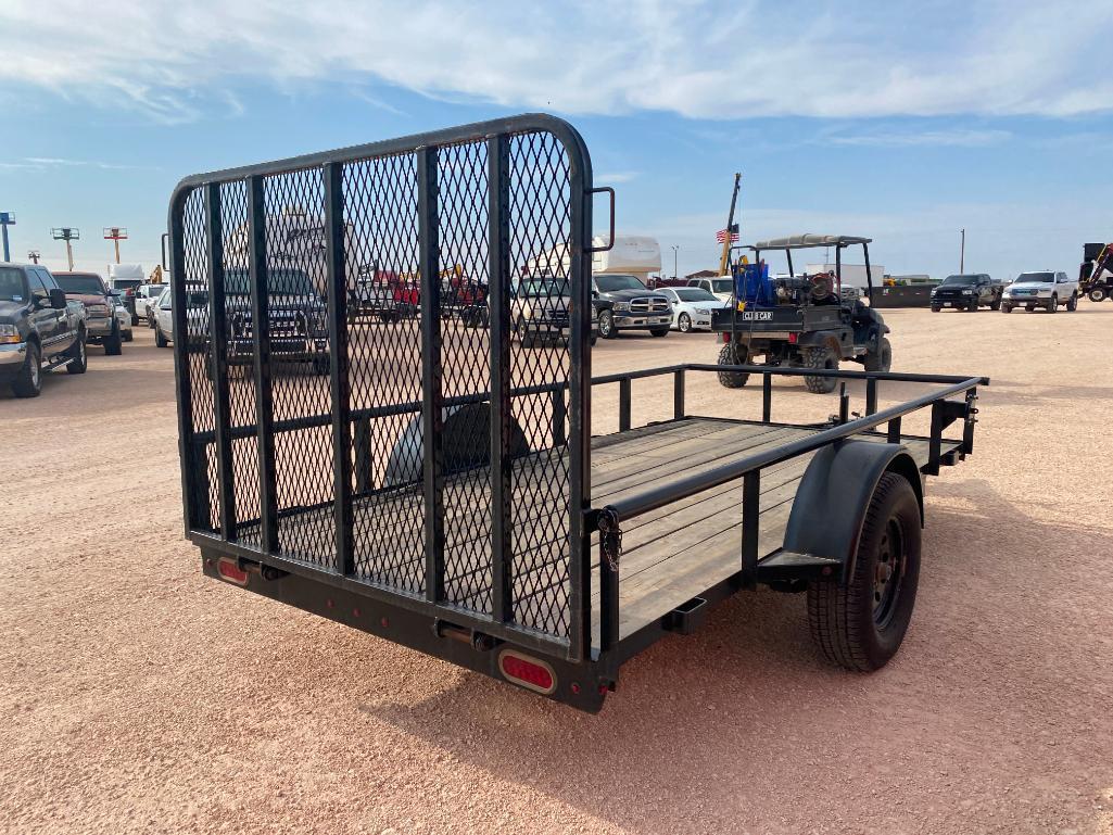 Unused 2022 Gitesa 12Ft Single Axle Utility Trailer