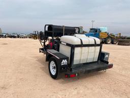 Portable Mi-T-M Pressure Washer Trailer