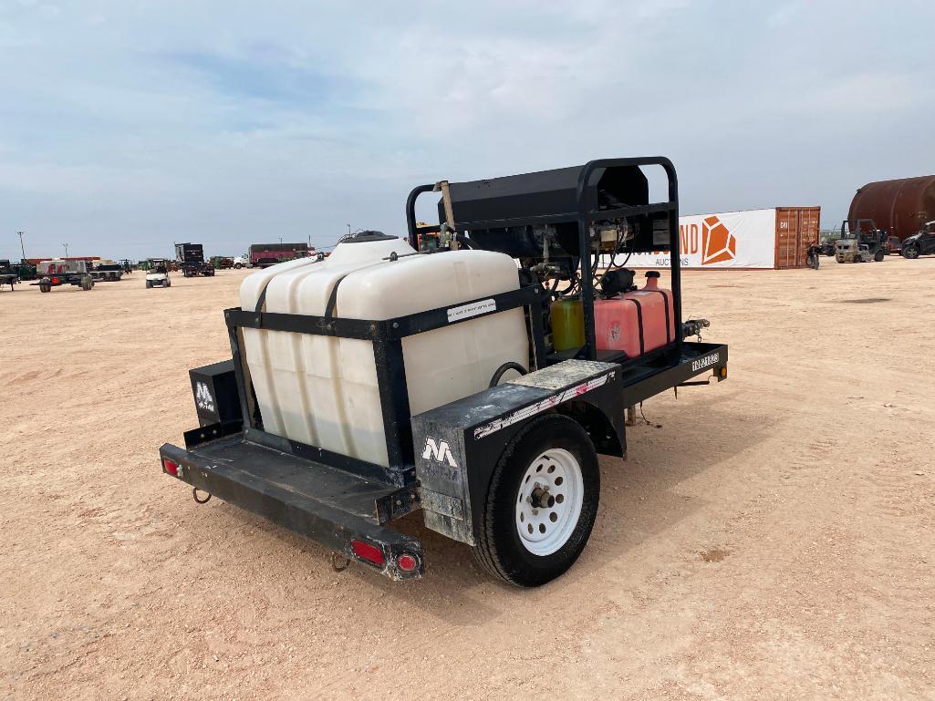 Portable Mi-T-M Pressure Washer Trailer