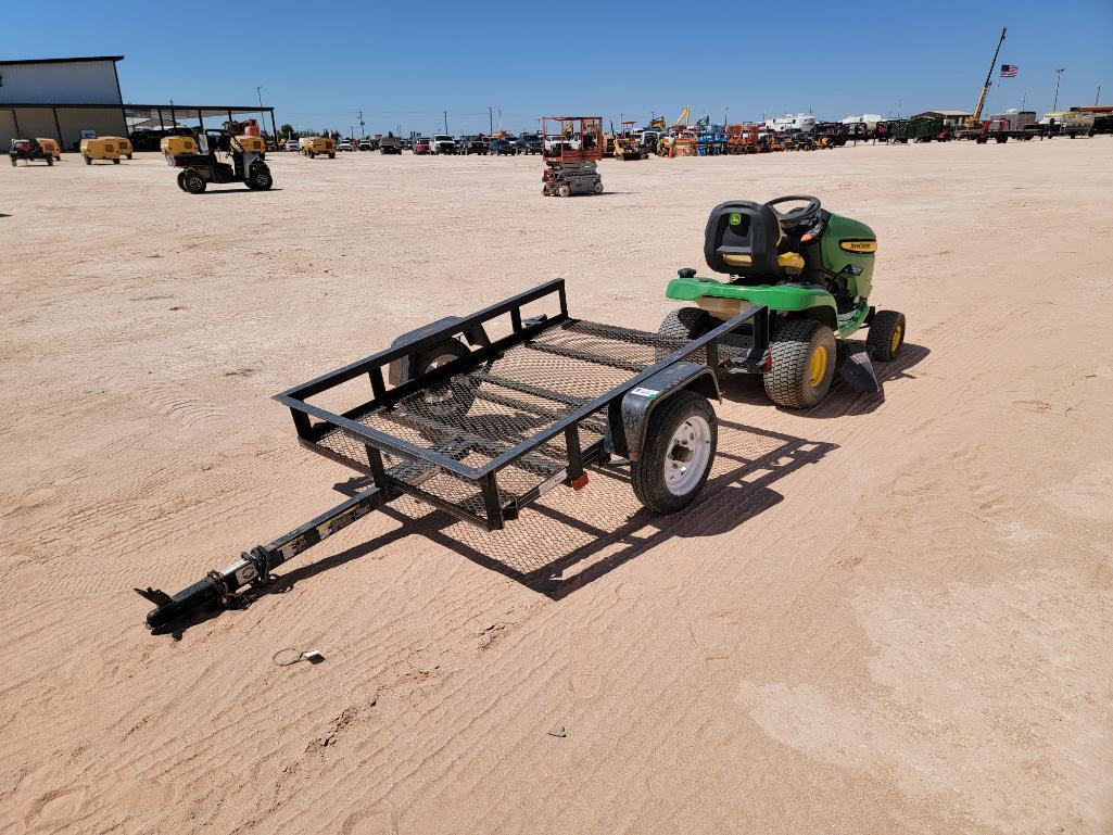 John Deere X300 Lawn Mower w/Trailer