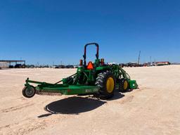 John Deere 4044M Tractor w/ Frontier RC2072 Rotary Mower