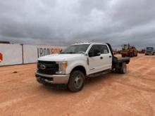 2017 Ford F-350 Flatbed Pickup Truck