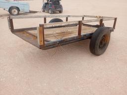 9Ft Single Axle Tilt Trailer