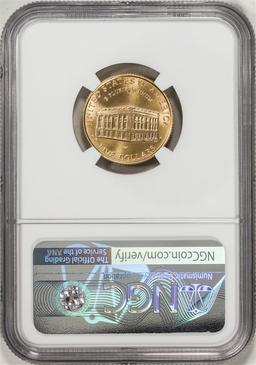 2001-W $5 Capitol Visitor Center Commemorative Gold Coin NGC MS70