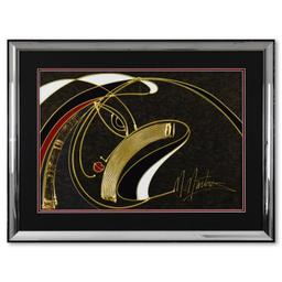 Martiros Manoukian "Golden Sorrow" Limited Edition Mixed Media on Paper