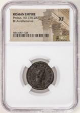Roman Empire 276-282 AD Probus Bi Aurelianianus Ancient Coin NGC XF
