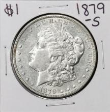 1879-S VAM-39 $1 Morgan Silver Dollar Coin